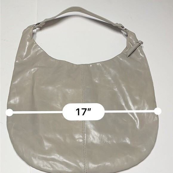 HOBO 'Gabor' Soft Hobo Bag in Shimmer Bone - Picture 2 of 9